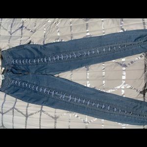 Lace Up Denim | 7